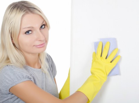 Leather sofa care and stain removal treatment